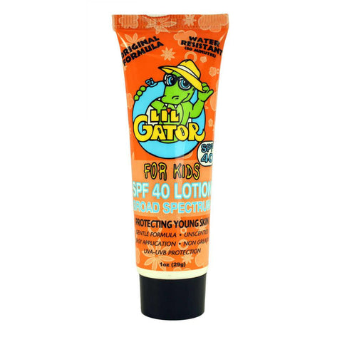 Lil Gator Spf 40 Lotion For Kids 1 Oz.