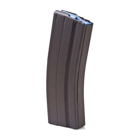 Ar-15 6.5-.264 Stainless 25 Round Grendel Magazine - Marlube Black, Blue Follower