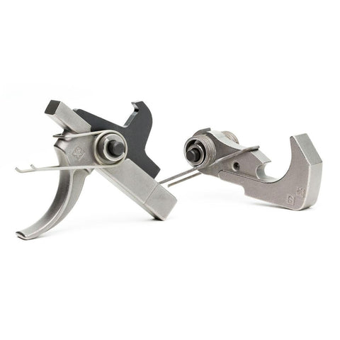 Polished Nickel Teflon Trigger Assembly, Ar-15