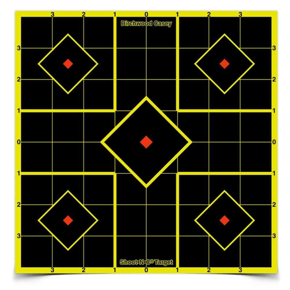 Shoot&bull;n&bull;c &reg; Self-adhesive Targets 8" Sight-in Pack