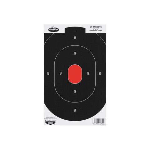 Dirty Bird Silhouette Targets - 6"x10" - 10 Pack