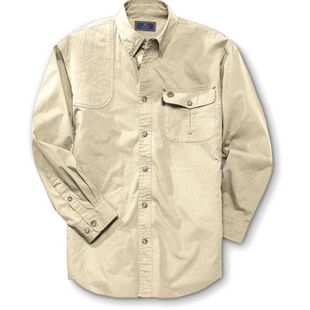 Beretta Tm Shooting Shirt - Hunter's Tan, 2x-large