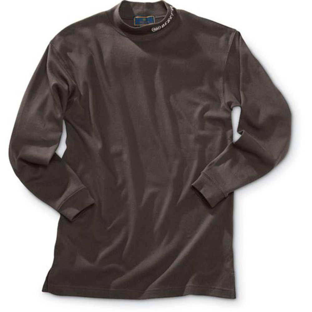 Beretta Long Sleeve Mock Turtleneck - Black, Large