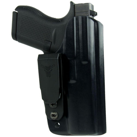 Klipt Appendix Iwb Holster, S&w Mp 9-40 Compact, Black, Ambidextrous