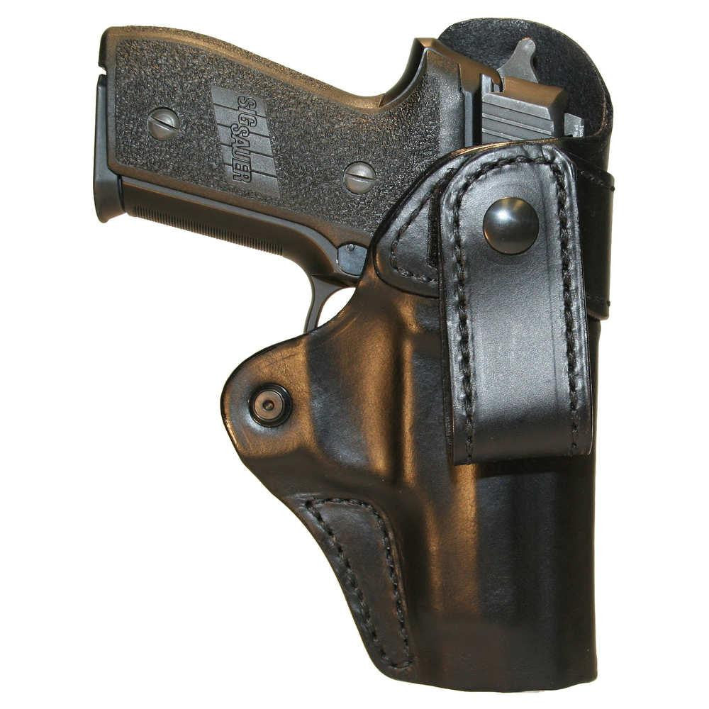 Inside The Pants Leather Concealment Holster - Right Hand, Size 12, Black