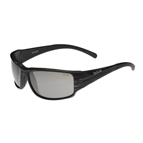 Bolle Keelback Sunglasses, Shiny Black, Polarized