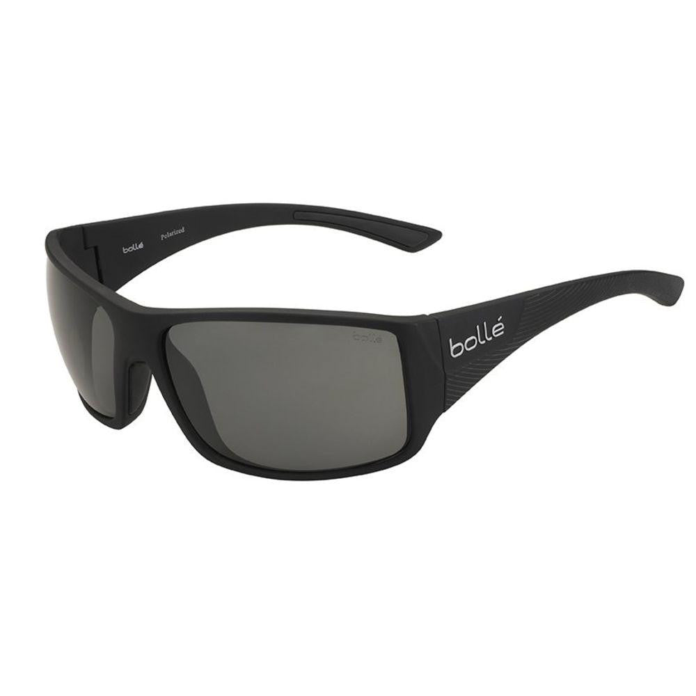 Bolle Tigersnake Sunglasses, Shiny Black, Polarized