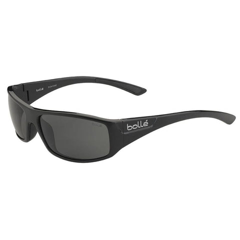 Bolle Weaver Sunglasses, Shiny Black, Polarized