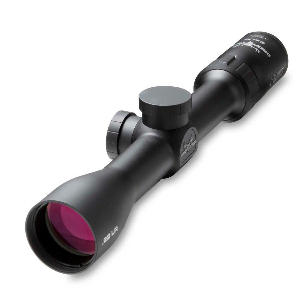 Droptine 2-7x35mm 22lr Riflescope &ndash; Ballistic Plex, Black Matte