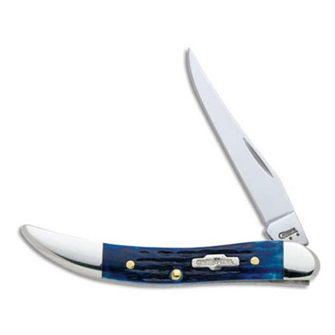 Small Texas Toothpick Deep Sea Blue Folding Knife