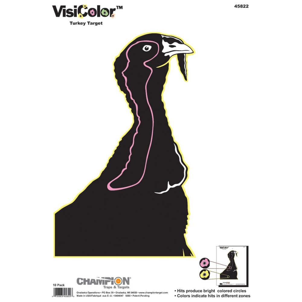 Visicolor High-visibility Paper Targets - Turkey