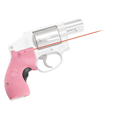 Lg-105 Pink Lasergrips For Smith & Wesson J-frame Round Butt (polymer Grip)