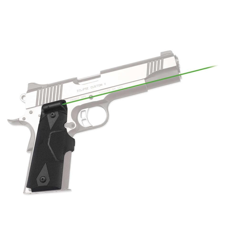 Lg-401g Front Activation Green Lasergrips For 1911 Full-size