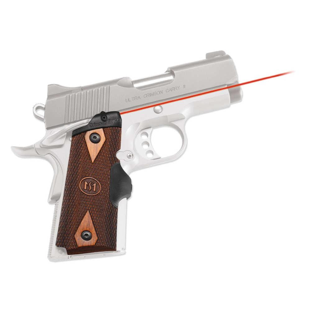 Lg-921 Master Series Lasergrips Cocobolo Diamond Pattern For 1911 Compact