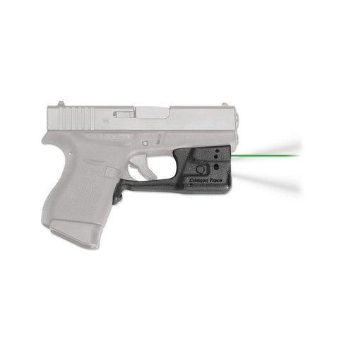 Ll-803 Laserguard Pro For Glock 42, 43, Black, Green Laser