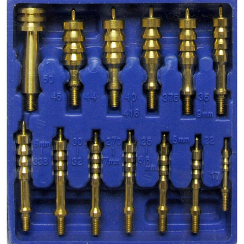 13 Piece Solid Brass Jag Set