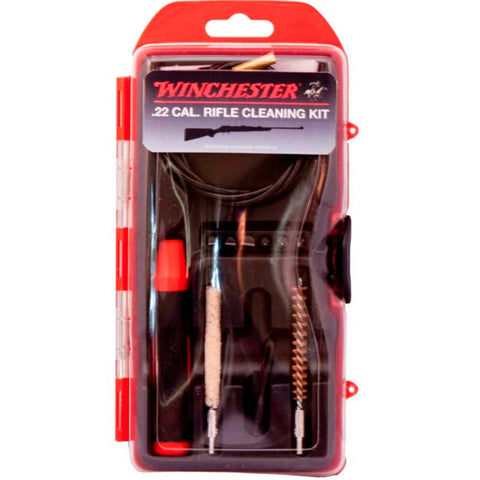 Winchester Mini-pull Rifle Cleaning Kit - 12 Piece, 22 Cal