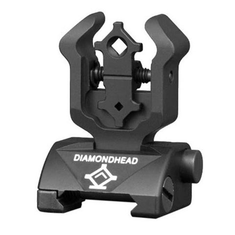 Diamondhead Diamond Flip-up Rear Combat Sight - Black