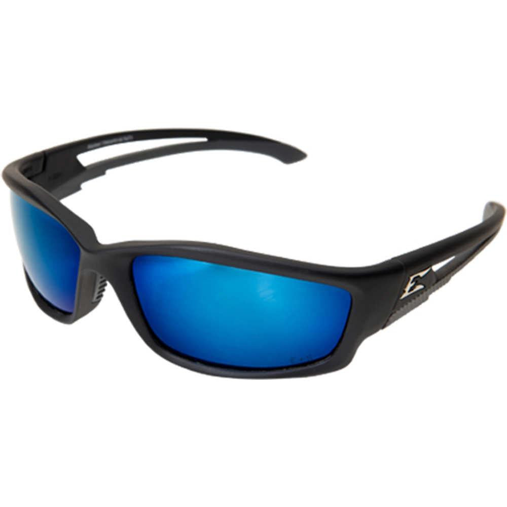 Kazbek Safety Eyewear - Matte Black-aqua