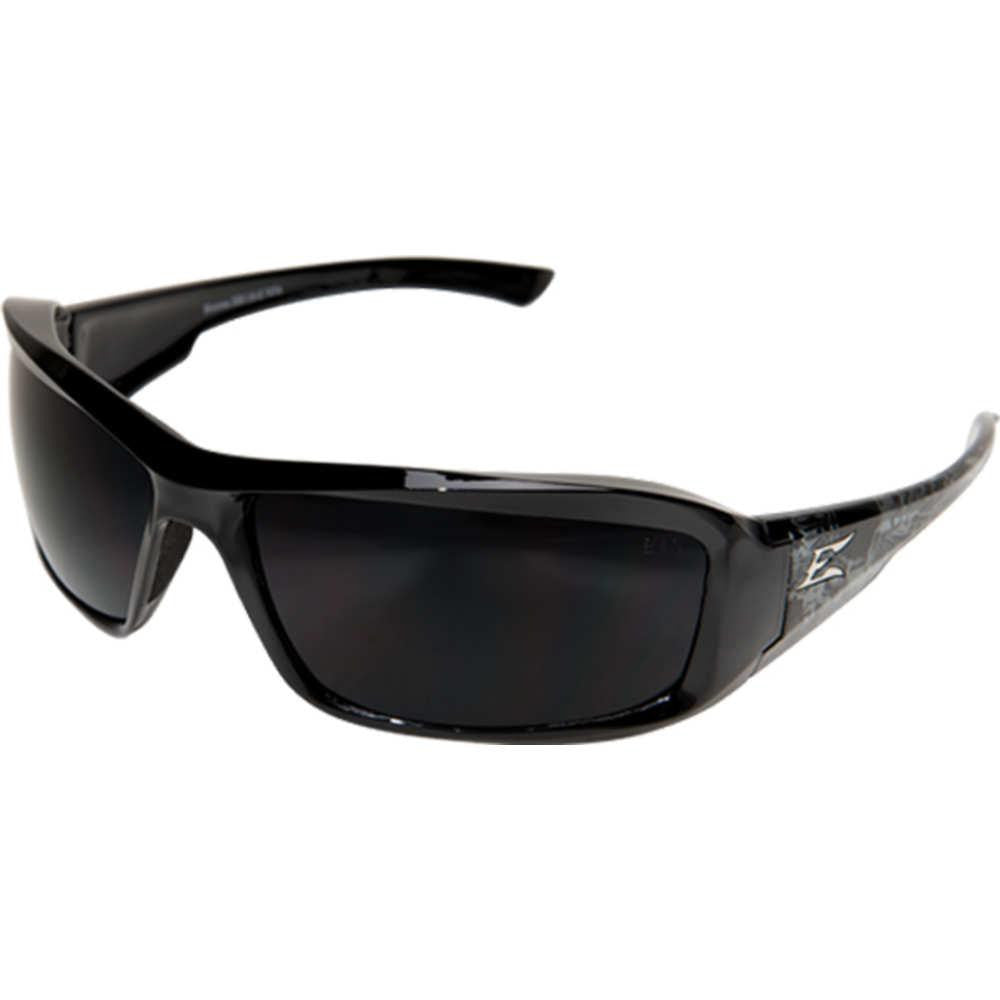 Brazeau Designer Safety Eyewear - Gloss Black-smoke