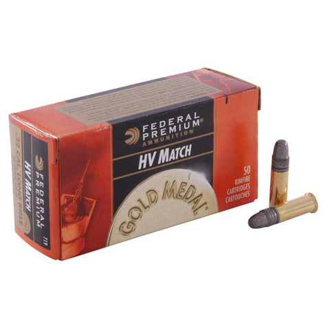 Gold Medal&reg; Hv Match - .22lr - Solid - 40gr - 50rd-bx