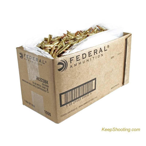 American Eagle&reg; Ammunition - .223 Remington (5.56x45mm) - Full Metal Jacket Boat-tail - 55 Grain