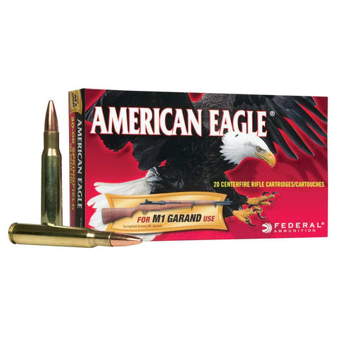 American Eagle&reg; Ammunition - .30-06 Springfield (7.62x63mm) - Full Metal Jacket Boat-tail - 150 Grain