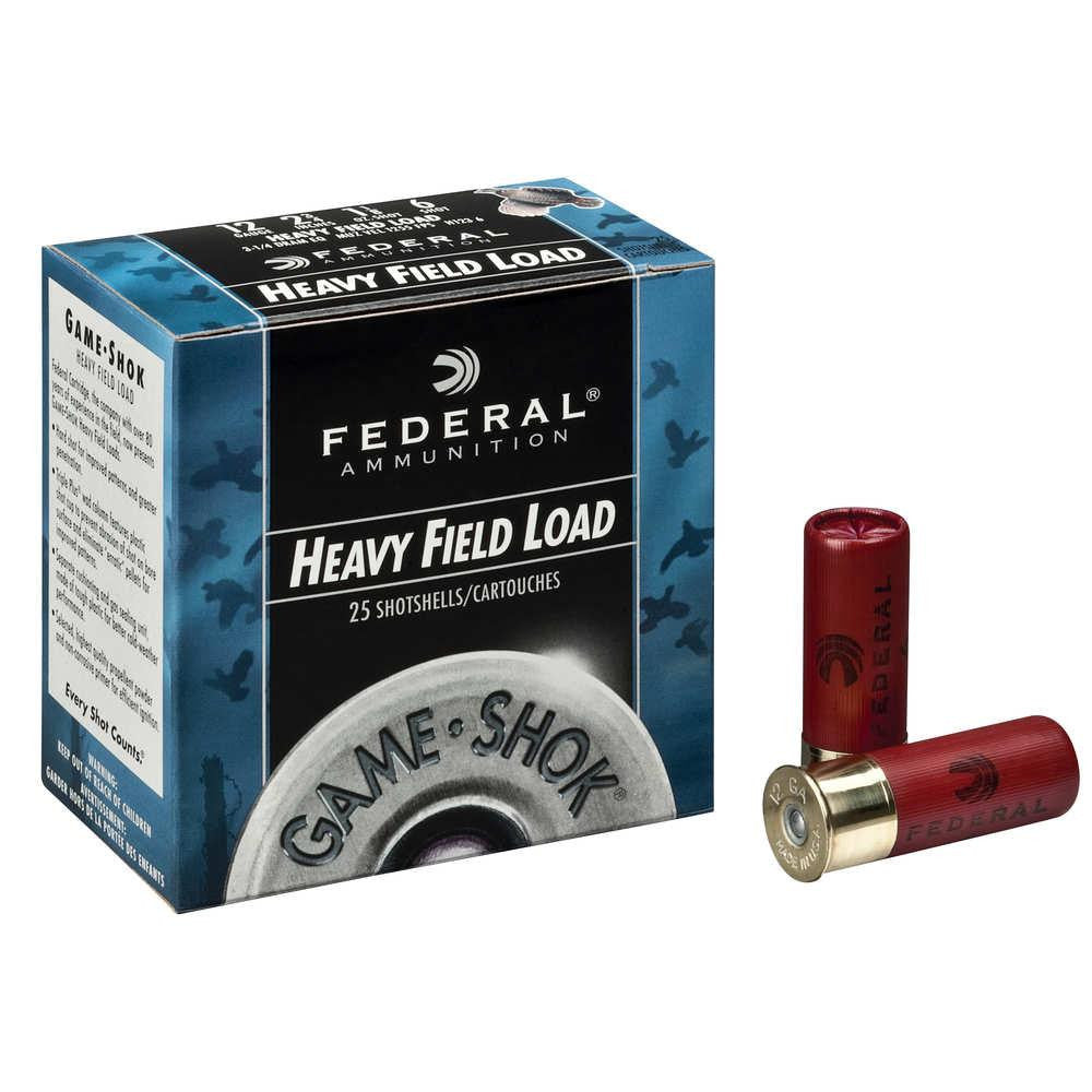 Game-shok&trade; Upland - Heavy Field Shotshells - 12 Gauge - 2 3-4" - 1 1-8 Ounce - #6 Shot