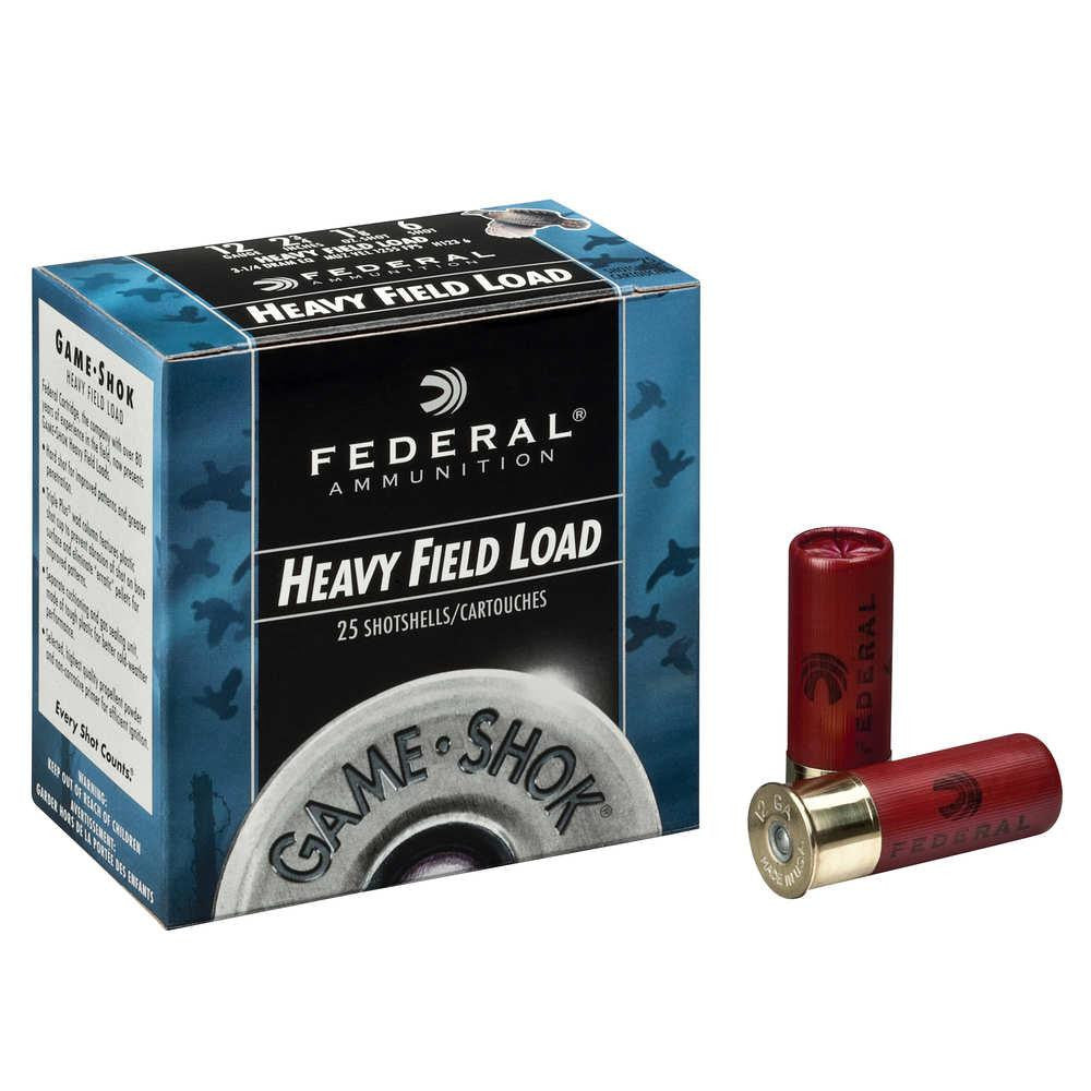 Game-shok&trade; Upland - Heavy Field Shotshells - 12 Gauge - 2 3-4" - 1 1-4 Ounce - #7.5 Shot