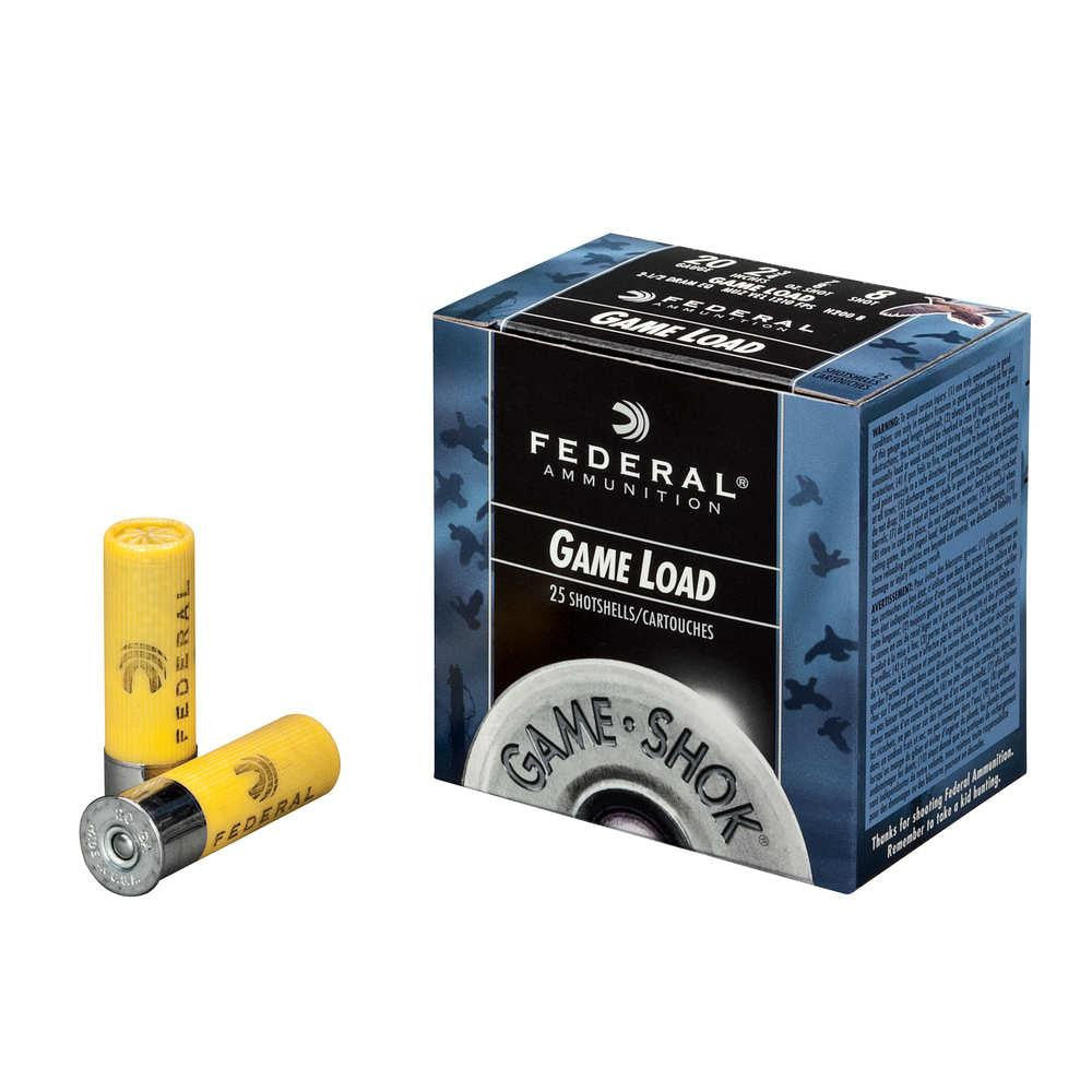 Game-shok&trade; Upland - Game Shotshells - 20 Gauge - 2 3-4" - 7-8 Ounce - #7.5 Shot