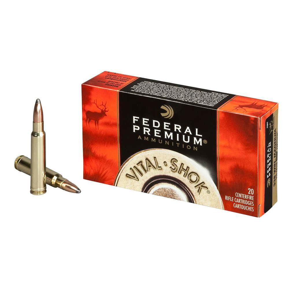 Vital-shok&reg; Ammunition - .338 Winchester Magnum - Nosler&reg; Partition&reg; - 210 Grain