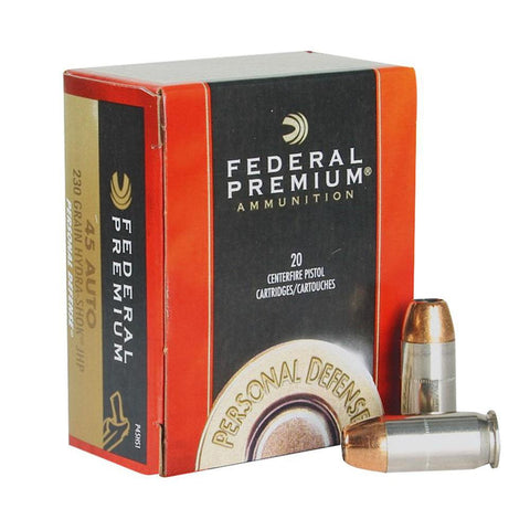 Premium Personal Defense Ammunition - 45 Auto Hydra-shok Jhp, 230 Grain