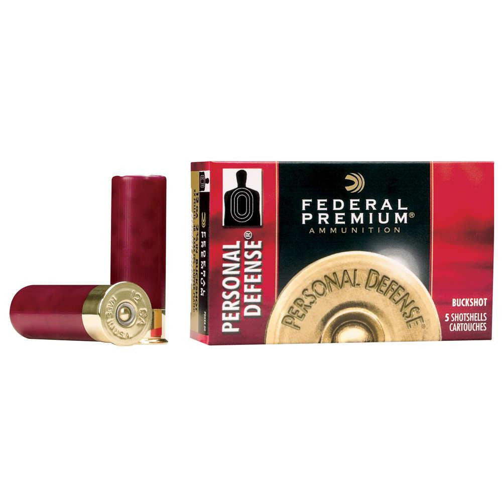 Premium&reg; Personal Defense&reg; Buckshot - 12 Gauge - 2 3-4 Inch - #4 Buckshot