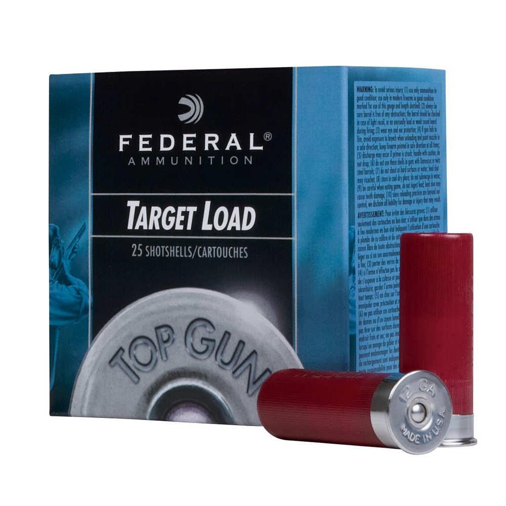 Top Gun&reg; Target Shotshells - 12 Gauge - 2 3-4 Inch - 1 1-8 Ounce - #7.5 Shot