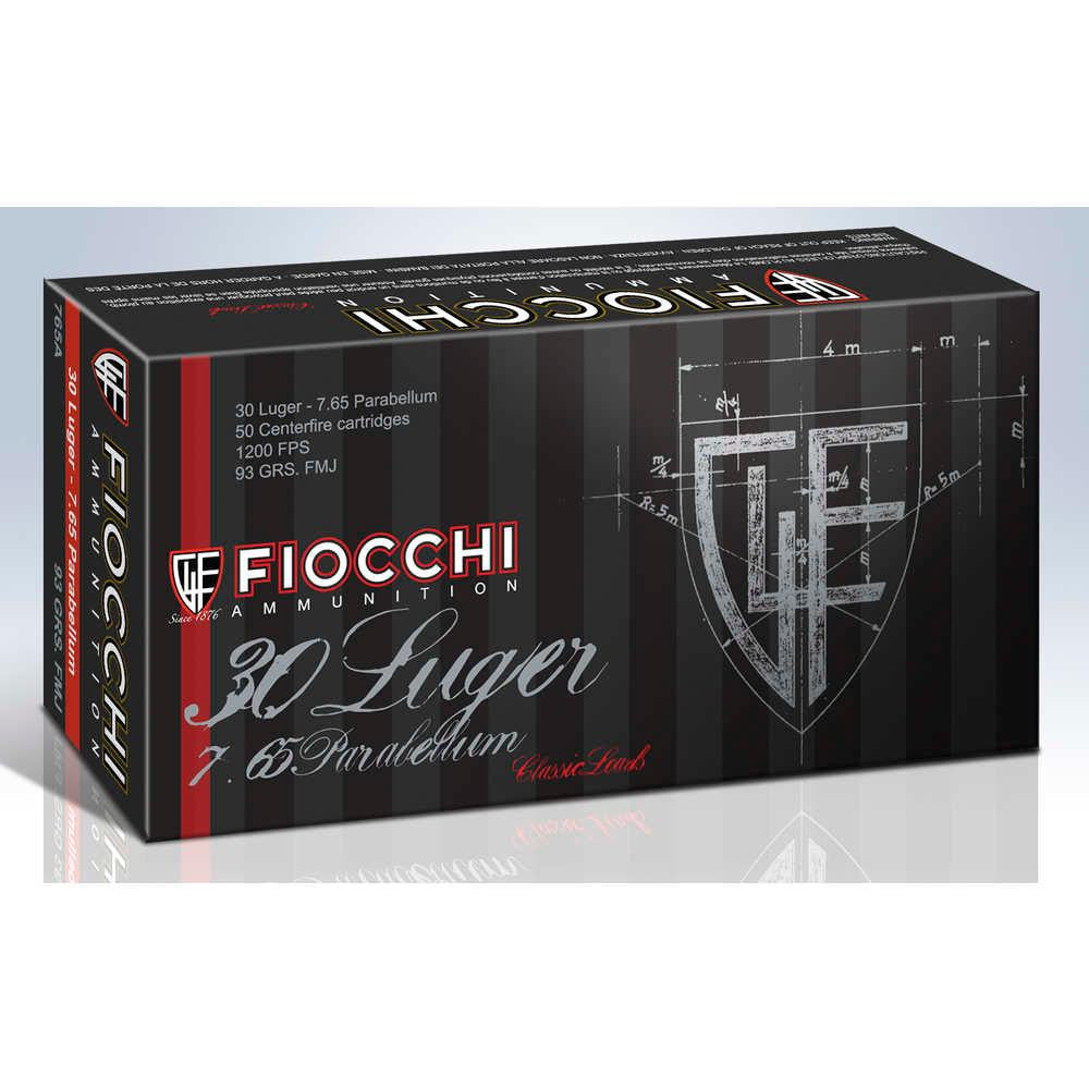 .30 Luger Ammunition 88gr Fmj - 50 Rounds