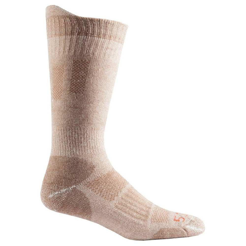 Cold Weather Crew Sock - Coyote Brown, Large-x-large