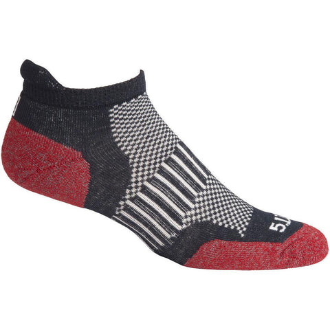 Abr Training Sock - Lava, Large