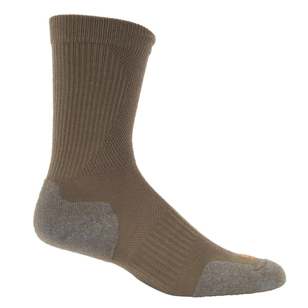 Slip Stream Crew Sock Dark Coyote Medium