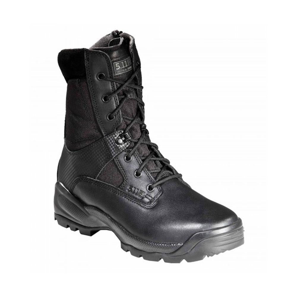 A.t.a.c. 8" Side Zip Boot - Black, 10.5