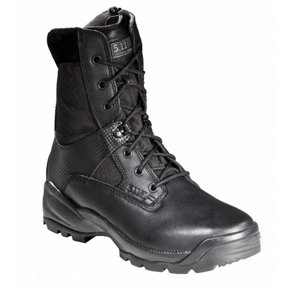 A.t.a.c. 8" Side Zip Boot - Black, 15