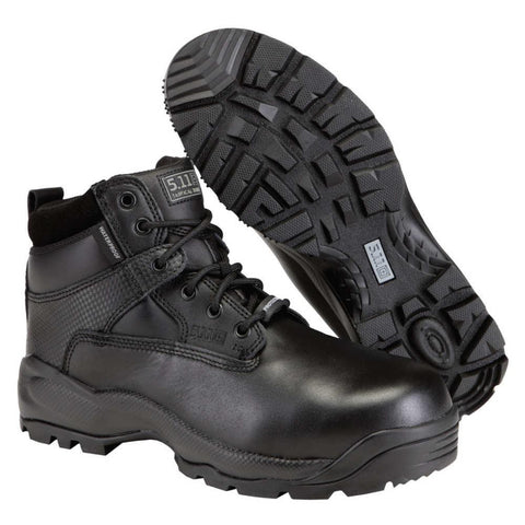 A.t.a.c. 6" Shield Side Zip Astm Boot - Black, 10.5w