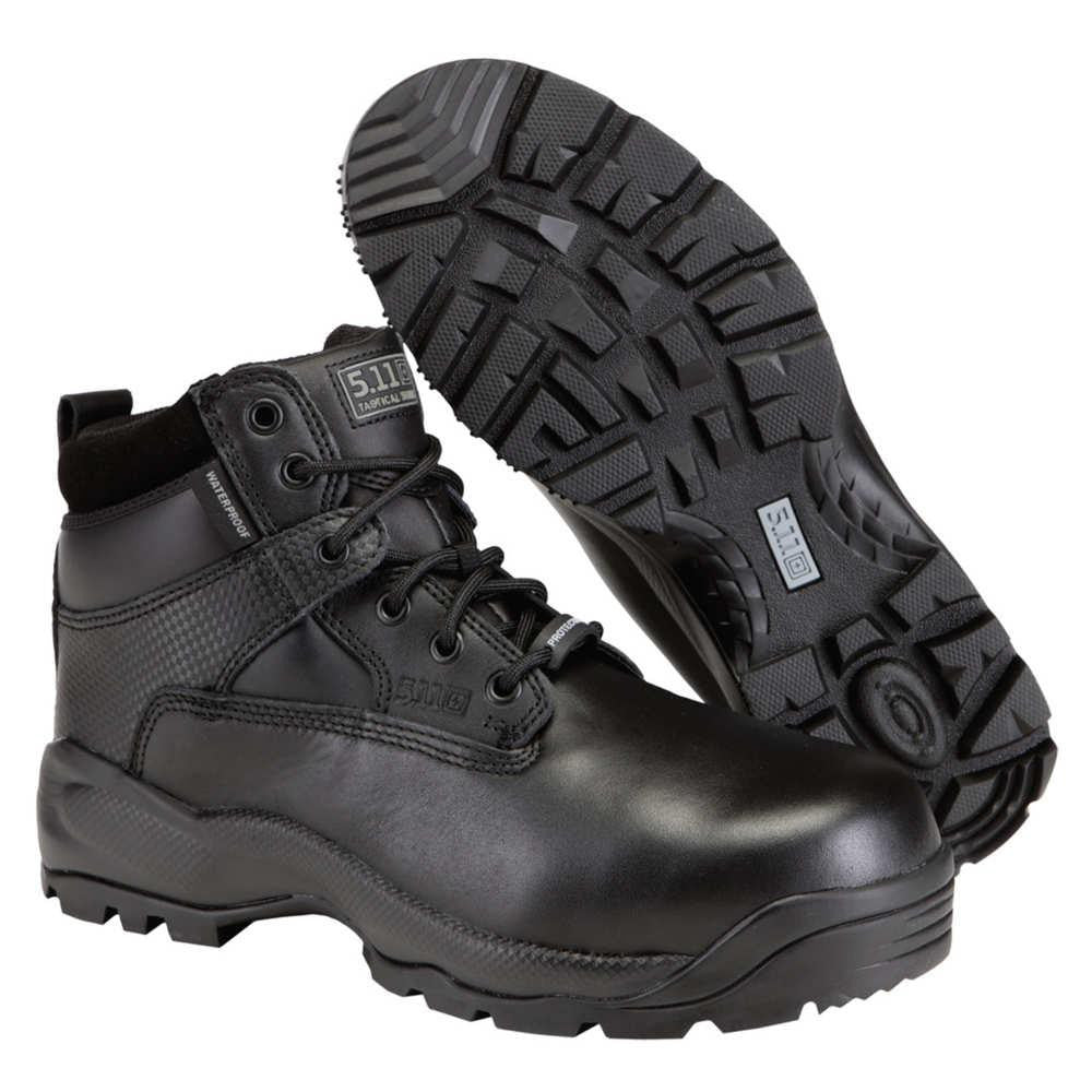 A.t.a.c. 6" Shield Side Zip Astm Boot - Black, 10w