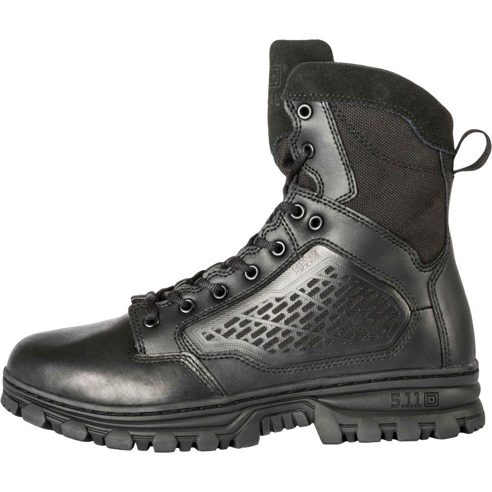 Evo 6" Boot With Sidezip - Black, 10