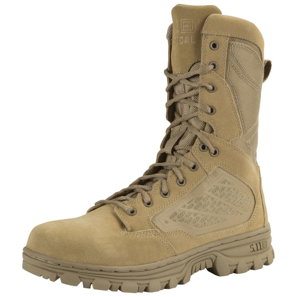 Evo 8" Desert Side Zip Boot - Coyote, Size: 10.5