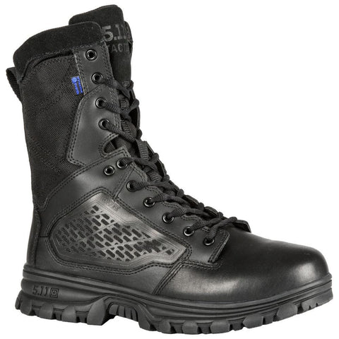 Evo 8" Insulated Side Zip Boot - Black, Size: 10.5