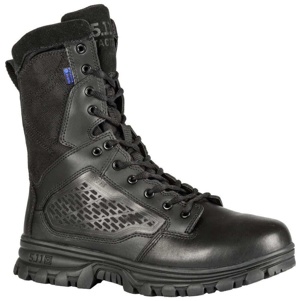 Evo 8" Insulated Side Zip Boot - Black, Size: 10