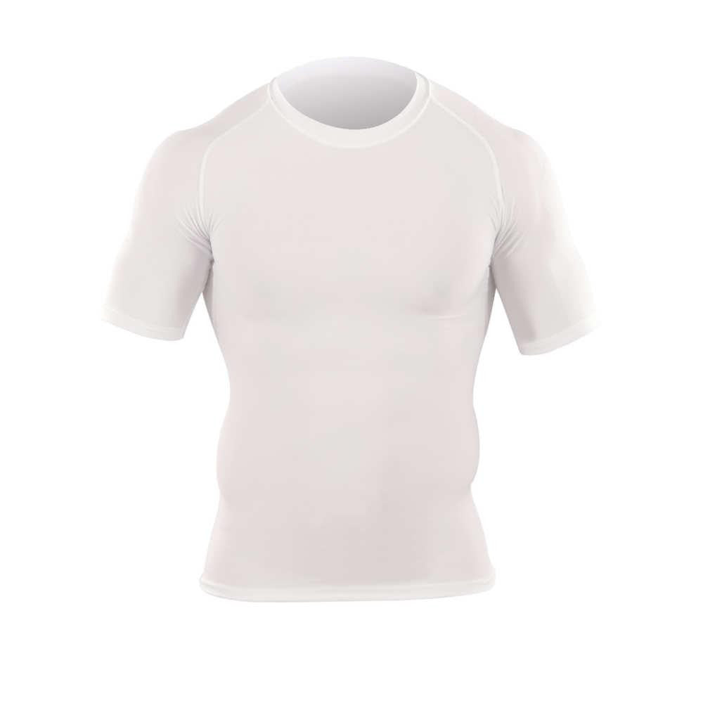 Tight Crew Short Sleeve Shirt - White, 2x-large