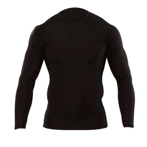 Tight Crew Long Sleeve Shirt - Black, Large