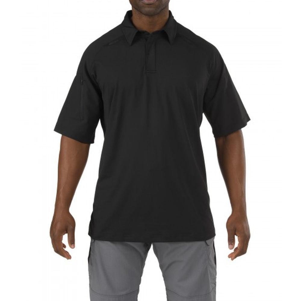 Rapid Performance Short Sleeve Polo - Black, 2x-large