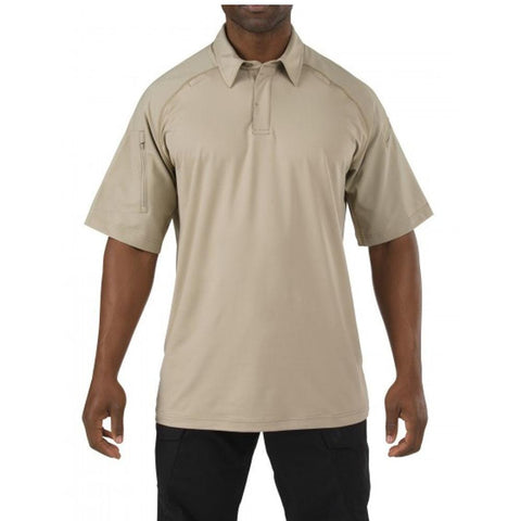 Rapid Performance Short Sleeve Polo - Silver Tan, 2x-large